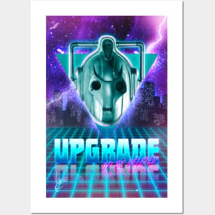 UPGRADE OR BE DELETED Posters and Art